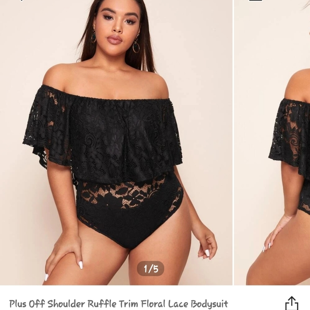Off shoulder bodysuit